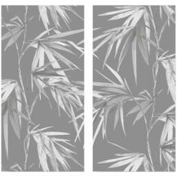 Art For The Home Bamboo Blooms Set of 2 40 x 80 - Size: 3 x 40 x 80cm - Multi - Wilko - thumbnail 1