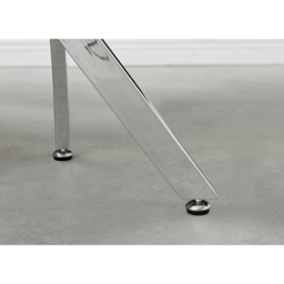 Furniturebox Arona Silver Round Side Table - Size: 55 x 55 x 55cm - Wilko - thumbnail 6