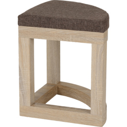Seconique Cambourne Stowaway 4 Seater Dining Set Oak Effect and Brown - Wilko - thumbnail 6