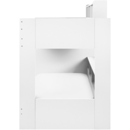 Julian Bowen Camelot All White Bunk Bed with Staircase - Size: Single - Wilko - thumbnail 5