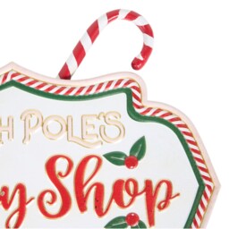 Candy Shop Hanging Wall Art Red and White - Candy Cane Lane - Wilko - thumbnail 5