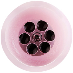 St Helens Pink Hearts LED Candle Projector - Size: 8 x 8 x 16cm - Wilko - thumbnail 4