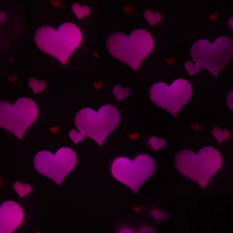 St Helens Pink Hearts LED Candle Projector - Size: 8 x 8 x 16cm - Wilko - thumbnail 7