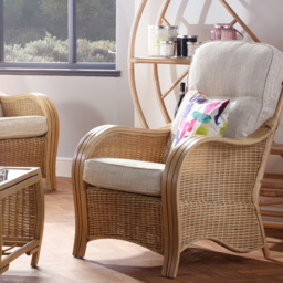 Desser Furniture Turin 5 Seater Light Oak Sofa Set with Jasper Cushion - Brown - Wilko - thumbnail 7