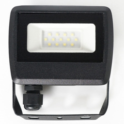ValueLights Slimline Black LED Garden Wall Floodlight - Size: 10.5 x 9 x 3cm - Wilko - thumbnail 3