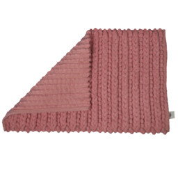Knit Bath Mat - Pink - Wilko - thumbnail 4