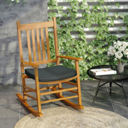 Outsunny Grey Dining Chair Seat Pad Cushion 42 x 42cm 6 Pack - Wilko - thumbnail 3