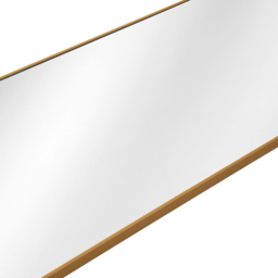 Living and Home Gold Slim Full Length Wall Mounted Mirror 150cm - Size: 150 x 40 x 30cm - Cream - Wilko - thumbnail 7