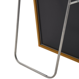 Living and Home Gold Slim Full Length Wall Mounted Mirror 150cm - Size: 150 x 40 x 30cm - Cream - Wilko - thumbnail 5