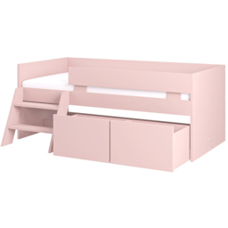 Flair Logan Single Pink 2 Drawer Low Sleeper - Wilko - thumbnail 4