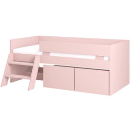Flair Logan Single Pink 2 Drawer Low Sleeper - Wilko - thumbnail 3