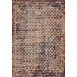 Desire Rugs Aress Multicolour Lattice Rug 200 x 290cm - Size: 290 x 200 x 0.2cm - Wilko