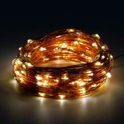 GardenKraft 200 Warm White LED Solar String Light - Size: 15 x 12.5 x 7.5cm - Multi - Wilko - thumbnail 1