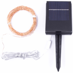 GardenKraft 200 Warm White LED Solar String Light - Size: 15 x 12.5 x 7.5cm - Multi - Wilko - thumbnail 3