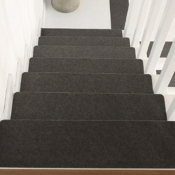Living and Home Self-Adhesive Stair Non-Slip Mats - Size: 20 x 55cm - Grey - Wilko - thumbnail 5