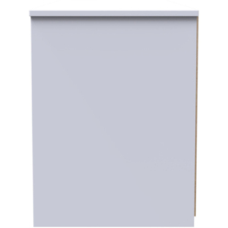 Crowndale New York 4 Drawer Matt White Chest of Drawers Ready Assembled - Wilko - thumbnail 5