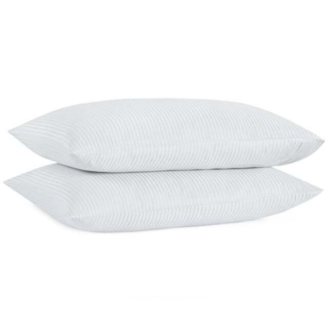 Silver Bamboo Cotton Pillowcase 2 Pack - Wilko - image 1