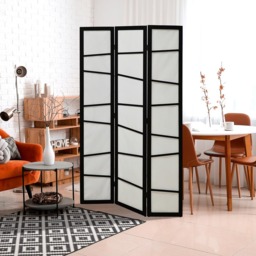 Portland 3 Panel Privacy Screen Protector 170 x 120cm - White - Wilko - thumbnail 3