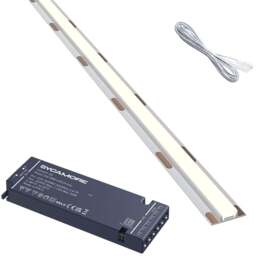 Sorrelis Kepler Smooth Line Warm White LED SOB Strip 3m - Size: 300 x 0.8 x 0.3cm - Wilko