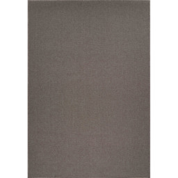 Desire Rugs Simple Dark Beige Low Pile Felt Backing Tufted Rug 230 x 160cm - Size: 160 x 230cm - Gold - Wilko