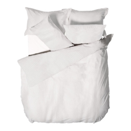 Yard Super King White Waffle Duvet Set - Yard Living - Wilko - thumbnail 5