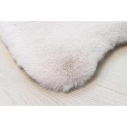 Mink Faux Rabbit Fur Rug 90cm - Wilko - thumbnail 4