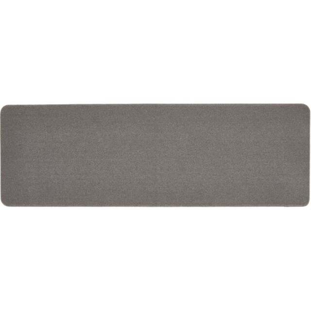 My Mat Silver Plain Stain Resistant Runner 67 x 200cm - grey - Wilko - image 1