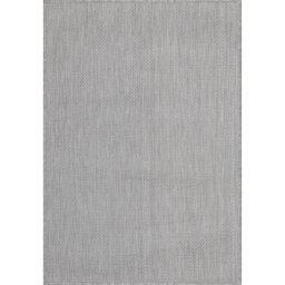 Alicante Indoor and Outdoor Rug Grey 160cm - Wilko - thumbnail 1