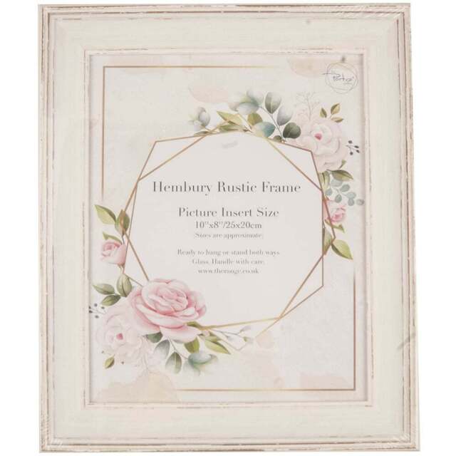 Hembury Rustic Photo Frame 10 x 8 inch - Brown - The Port. Co Gallery - Wilko - image 1
