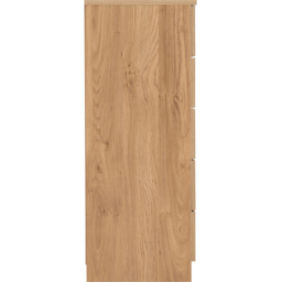 Seconique Dakota 5 Drawer Oak Effect Storage Chest - Wilko - thumbnail 6