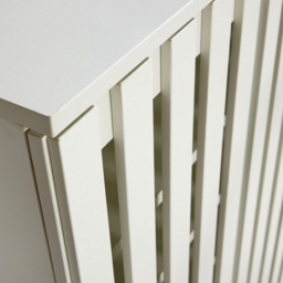 Home Source Halden 3 Door White Shoe Cabinet with Adjustable Shelves - Size: 98.2 x 114 x 33.6cm - Wilko - thumbnail 6
