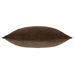 Yard Brown Heavy Chenille Reversible Cushion - Size: 50 x 50 cm - Yard Living - Wilko - thumbnail 3