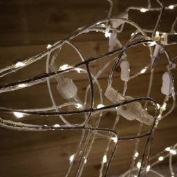 Samuel Alexander Reindeer LED Outdoor Christmas Decoration 114cm - Size: 110 x 50 x 20cm - White - Wilko - thumbnail 5