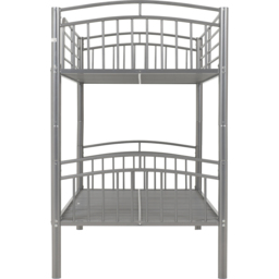 Seconique Ventura Single Sleeper Silver Bunk Bed - Wilko - thumbnail 5