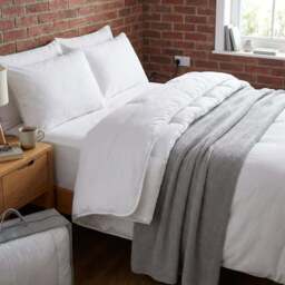 All Seasons Duvet  - White/Superking - Size: Super King - Divante - Wilko - thumbnail 7