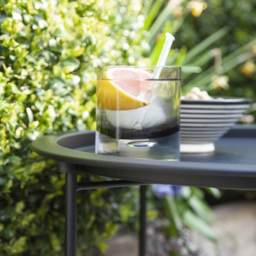 Noa and Nani Solid Black Foldable Garden Tray Table - Size: 35 x 194.1 x 139.4cm - Wilko - thumbnail 4