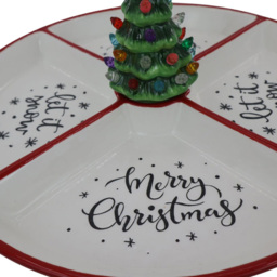 Grazing Dish with LED Tree - White and Red - Wilko - thumbnail 5