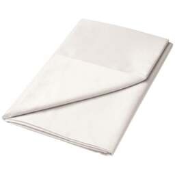 Helena Springfield King Size Ivory Plain Dye Flat Bed Sheet - Wilko - thumbnail 1