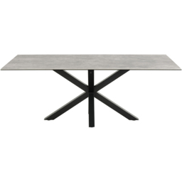 Florence Heaven Ceramic 8 Seater Dining Table Grey - Furniture To Go - Wilko - thumbnail 4
