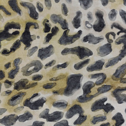 Paoletti Leopardis Black Leopard Printed Indoor and Outdoor Rug 170 x 170cm - Wilko - thumbnail 3