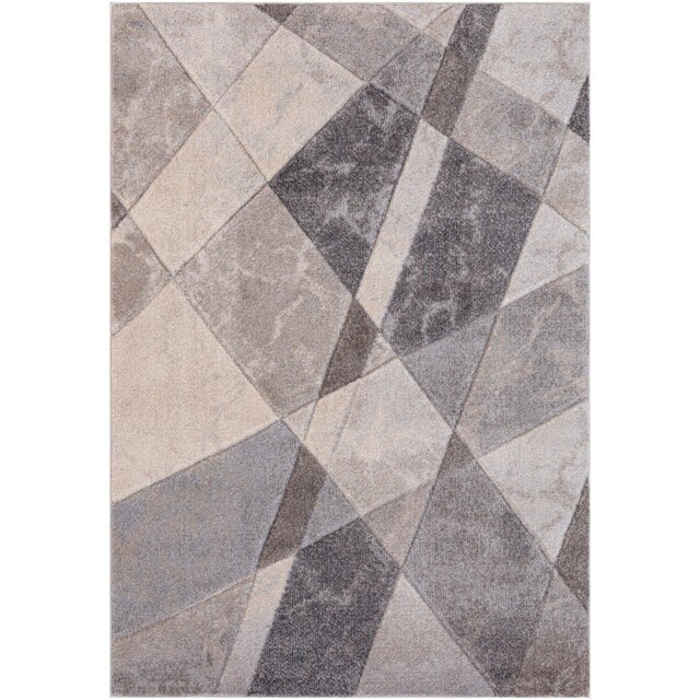 Milano Axel Contemporary Rug - Neutral - Wilko - image 1