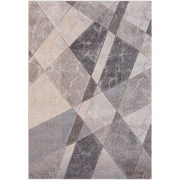 Milano Axel Contemporary Rug - Neutral - Wilko - thumbnail 1