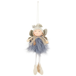 Fluffy Fairy Hanging Decoration - Size: 1 Piece - Wilko