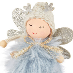 Fluffy Fairy Hanging Decoration - Size: 1 Piece - Wilko - thumbnail 6