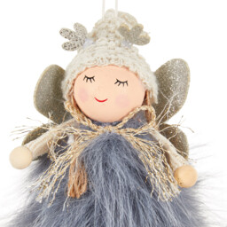 Fluffy Fairy Hanging Decoration - Size: 1 Piece - Wilko - thumbnail 5