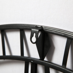 EOS Black Skeleton Wall Clock with Roman Numerals 100cm - Size: 100 x 100 x 2cm - Home Garden Direct - Wilko - thumbnail 7