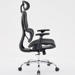 Shankar Elite Black Mesh Office Chair - Size: 124 x 66 x 62cm - Wilko - thumbnail 5
