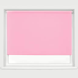 Caecus Blackout Roller Blinds Pink 60cm x 120cm - Wilko - thumbnail 1