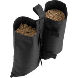 tectake Saborra Gazebo Weight Bags 4 Pack - Size: 33 x 0.5 x 36cm - Black - Wilko - thumbnail 5