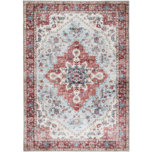 Origins My Washable Marrakesh Rug 120 x 170cm - Red - Origins Rugs - Wilko - image 1